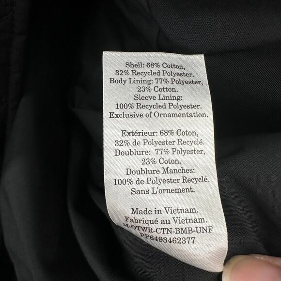 Everlane Uniform the Bomber jacket in black Size S - Picture 9 of 10